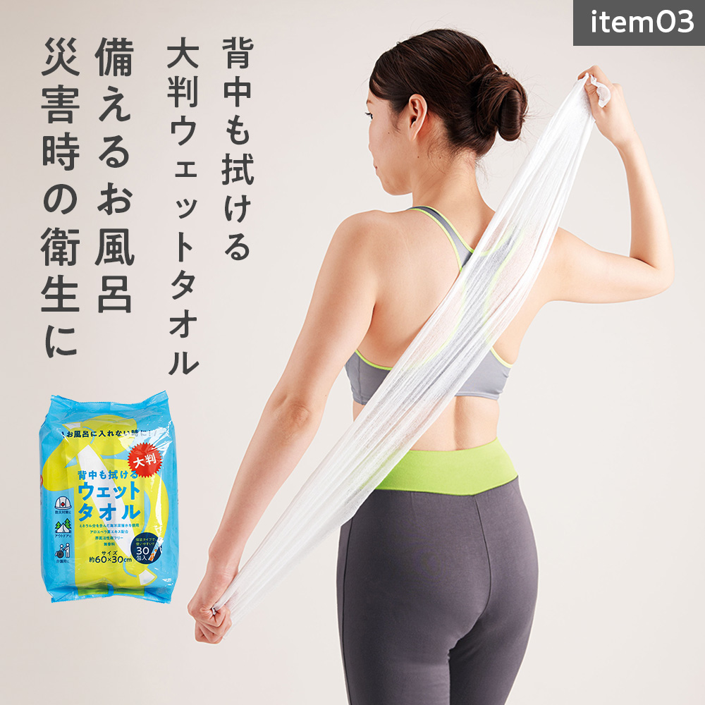 大判ウェットタオル