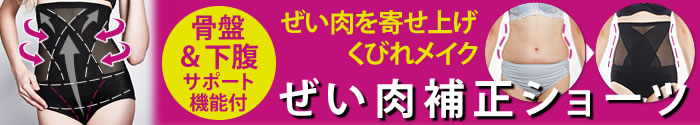 ぜい肉補正ショーツ