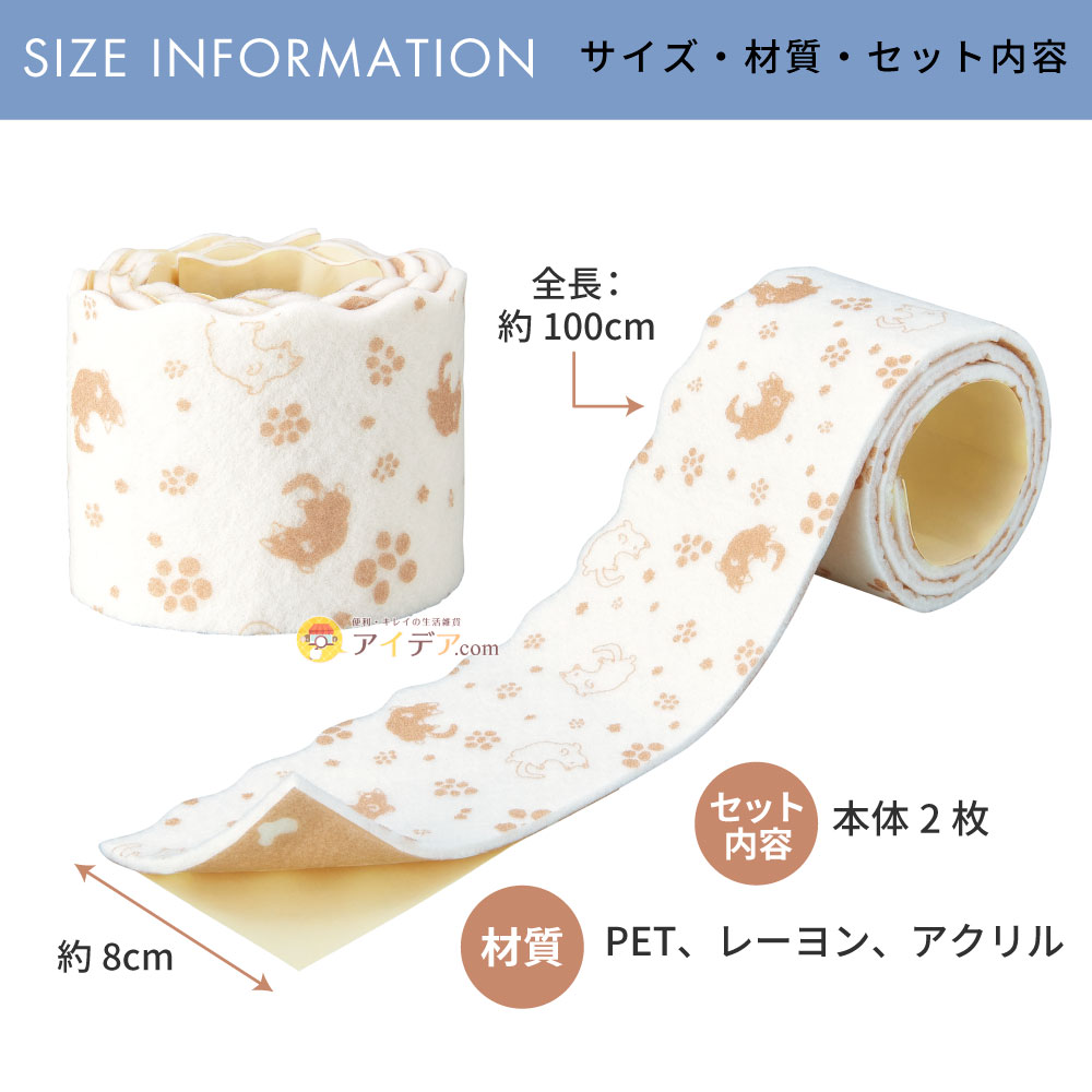 防カビ剤配合結露シート:サイズ