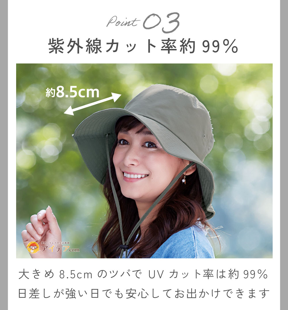 紫外線カット率約99%