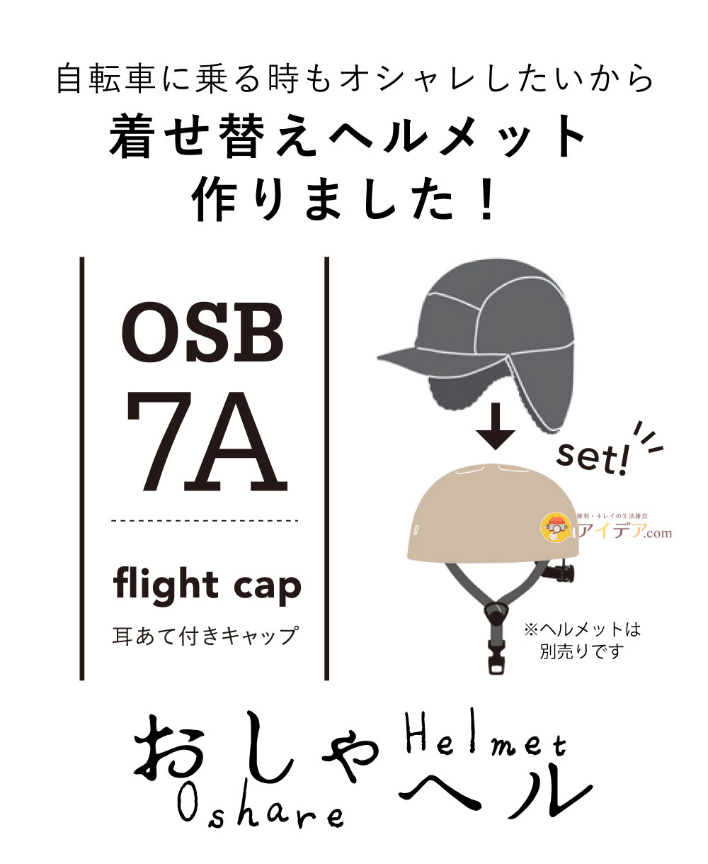 着せ替えヘルメット作りました
