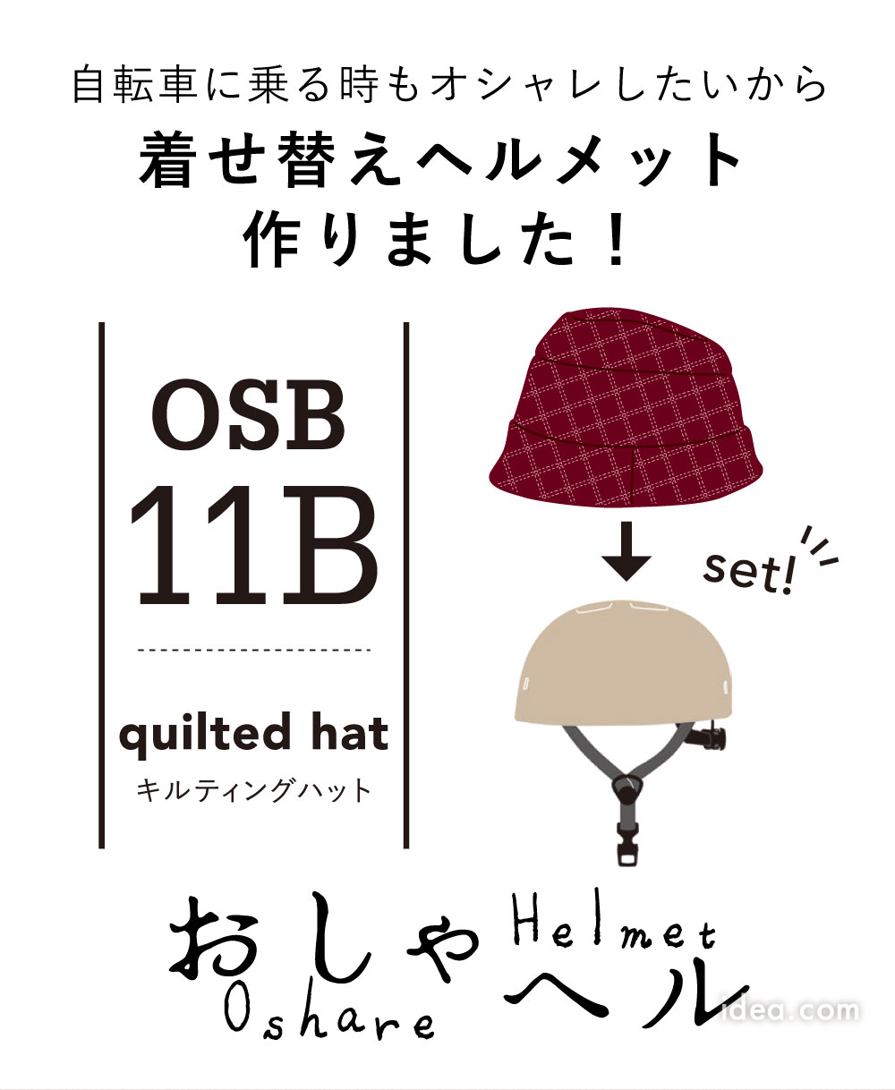 着せ替えヘルメット作りました