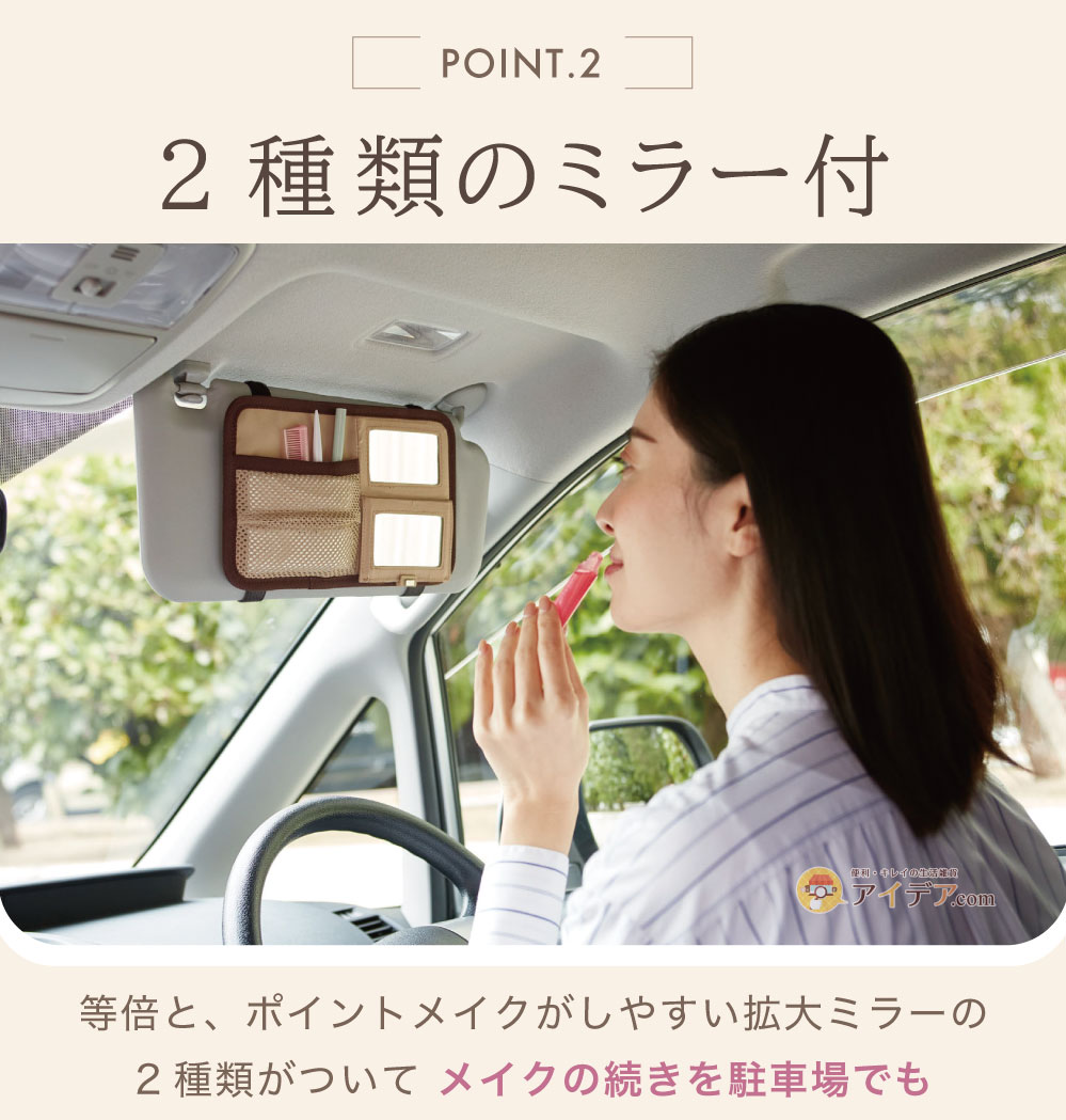 2種類のミラー付