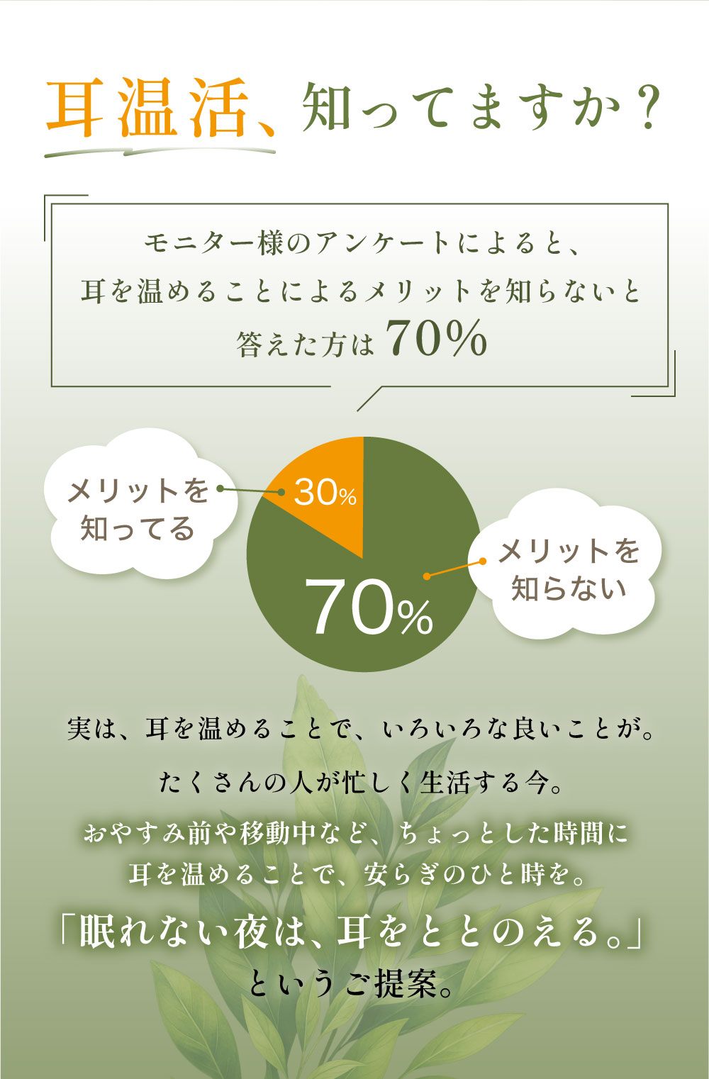 耳温活、知ってますか？