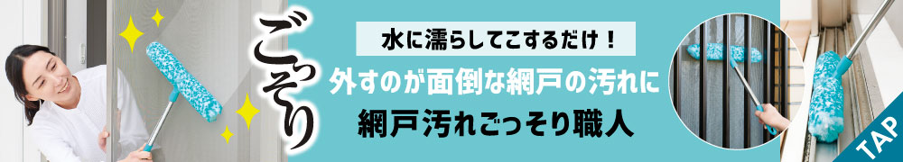 網戸汚れごっそり職人