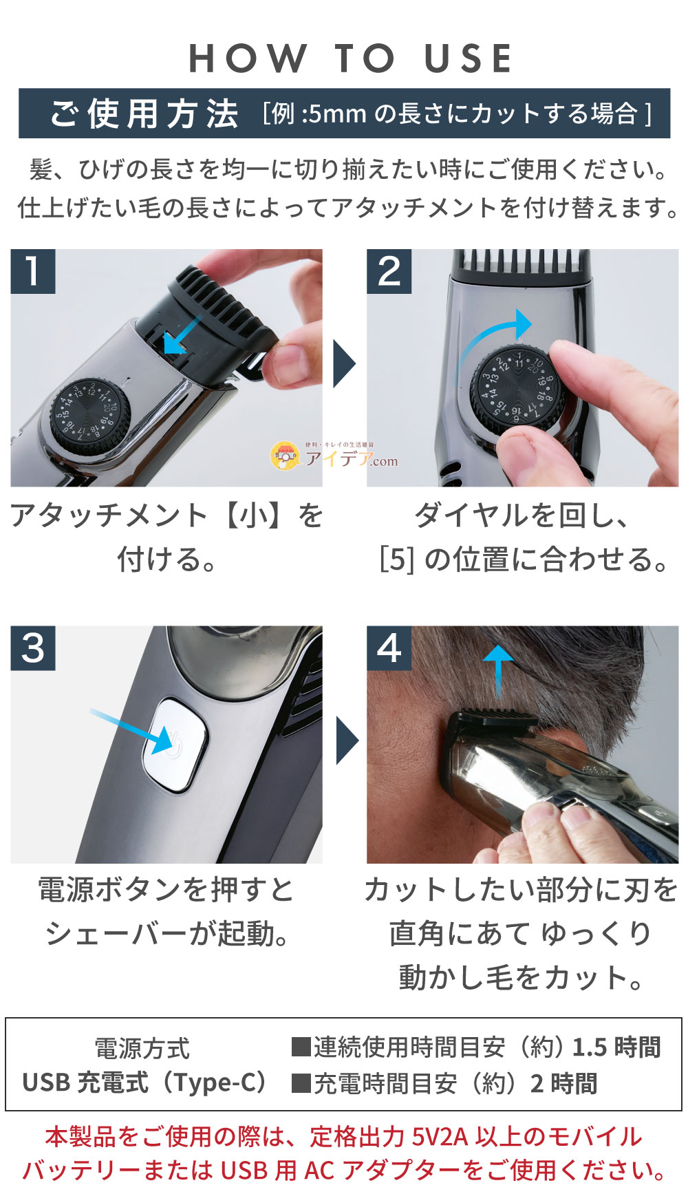 ご使用方法