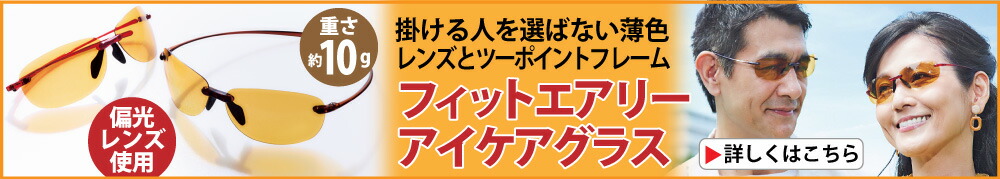 フィットエアリーアイケアグラス