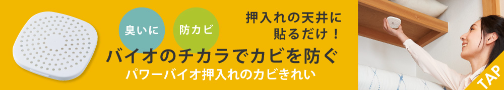 パワーバイオ押し入れのカビきれい
