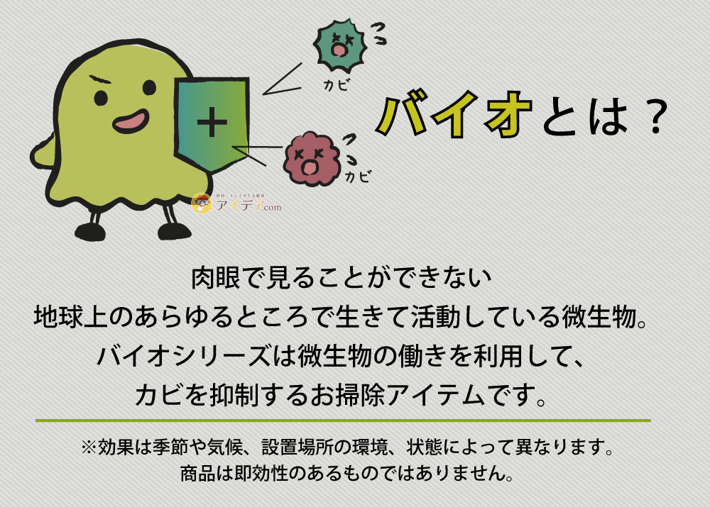 パワーバイオエアコンのカビきれい 2個組:バイオとは
