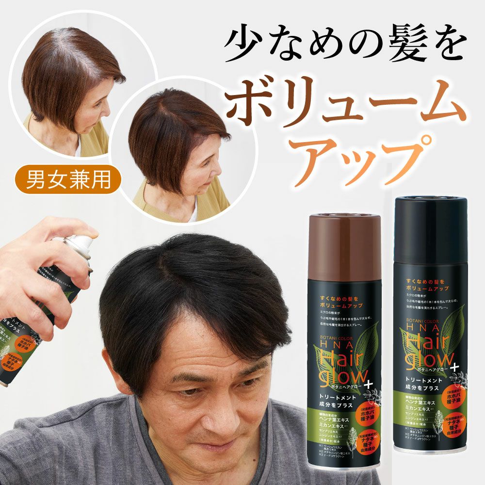 ボタニ・ヘアグローPLUS｜白髪対策や髪の毛のボリュームアップに｜コジット