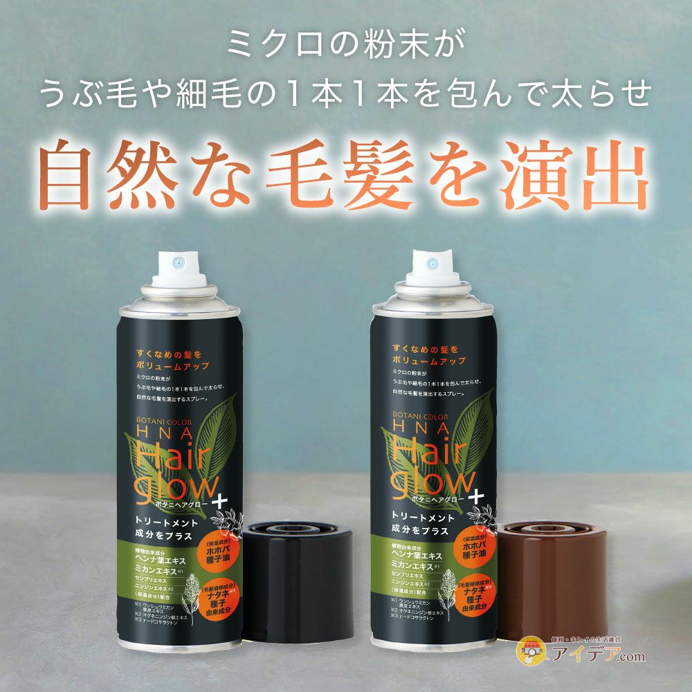 ボタニ・ヘアグローPLUS｜白髪対策や髪の毛のボリュームアップに｜コジット