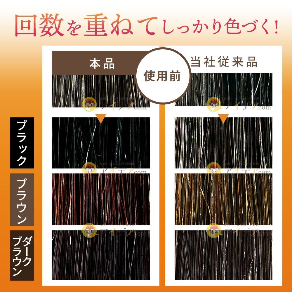 髪を洗う度に白髪が目立たなくなる ボタニカラーシャンプー