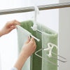 くるくる通すだけハンガーバスタオル大判バスタオルタオル干し省スペースコンパクト部屋干しすき間収納うずまきスパイラルハンガー折り畳み式スリムに収納室内干しお風呂干し乾きやすい耐荷重約2kgコジットコンパクト回転式くるくるハンガー