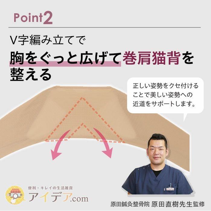 極薄からだととのう姿勢サポーター [コジット] | コジット公式ストア