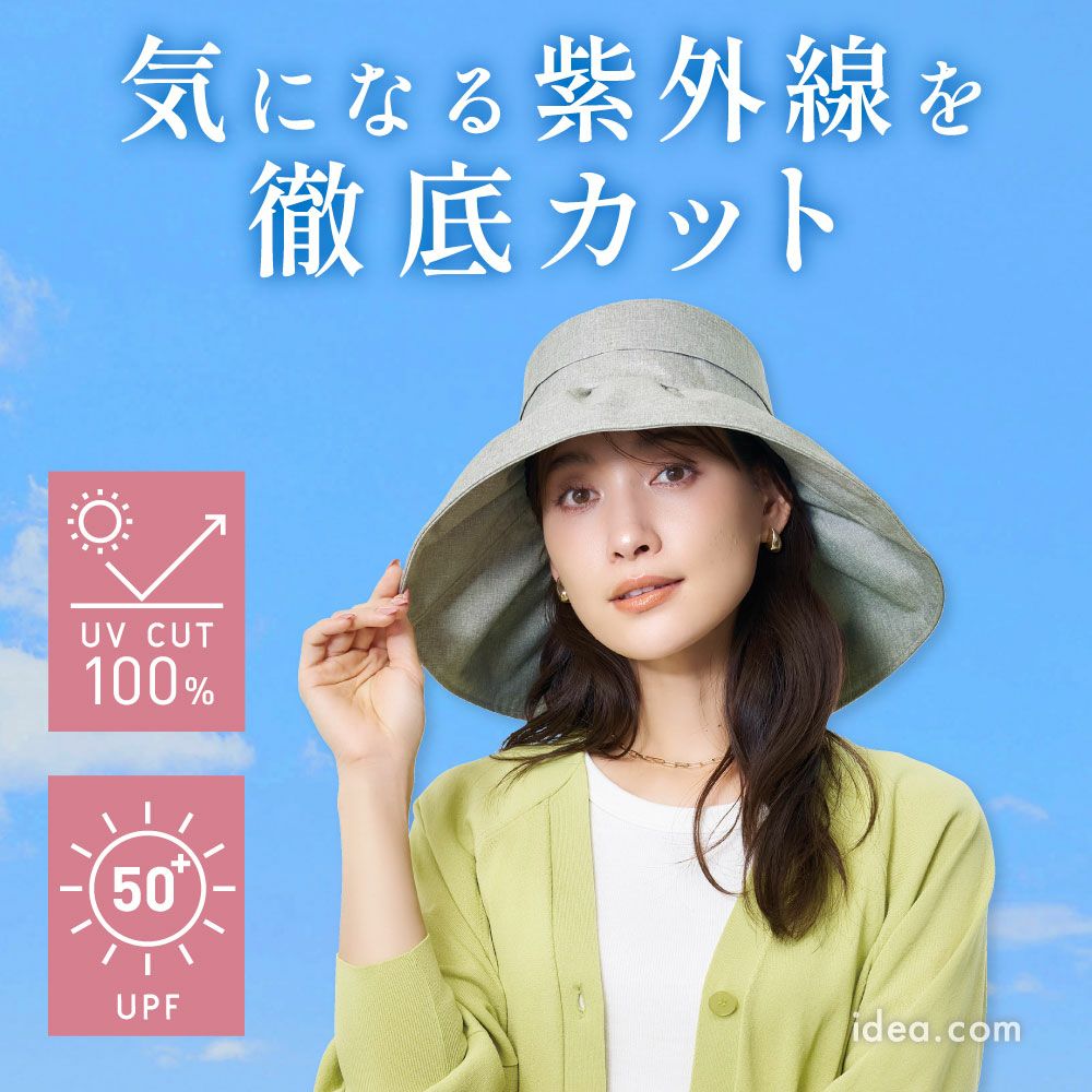 サンブロックラボ 遮夏ワイドハット コジット